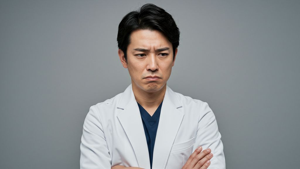 悩む医師