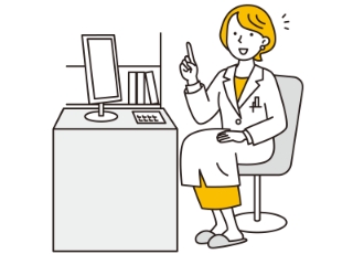 診察のイラスト
