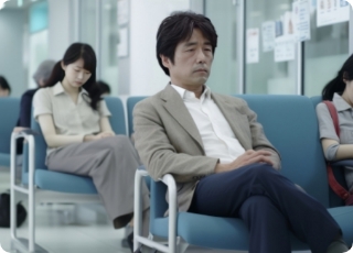 待ってる患者