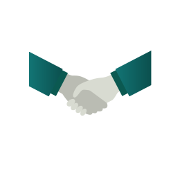 伴走サポートのイラスト