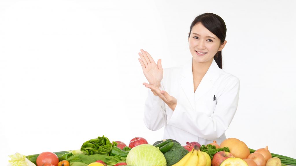 案内する栄養士