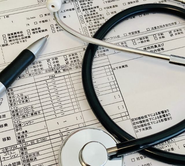 聴診器と計画書